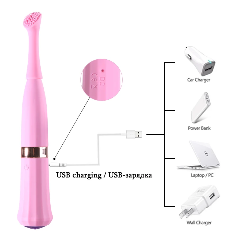 Щетка вибратор 10 скоростей для взрослых интимные игрушки женщин палочка