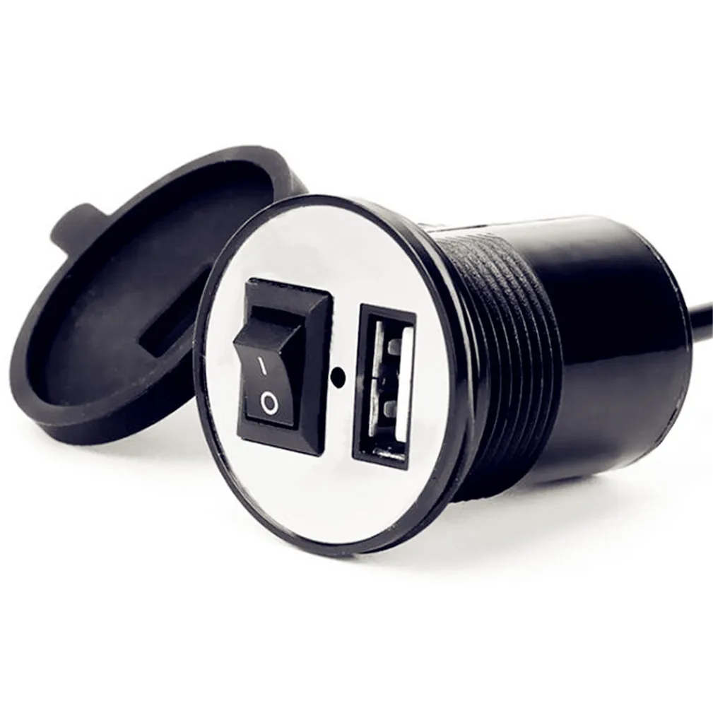 USB-зарядное устройство для мотоцикла 12 В адаптер телефона с прикуривателем YAMAHA