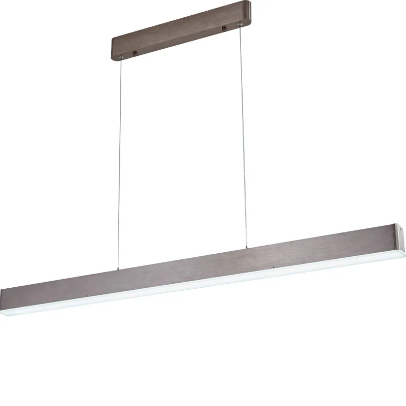 Современная светодиодная Люстра для столовой длинные офисные светильники в