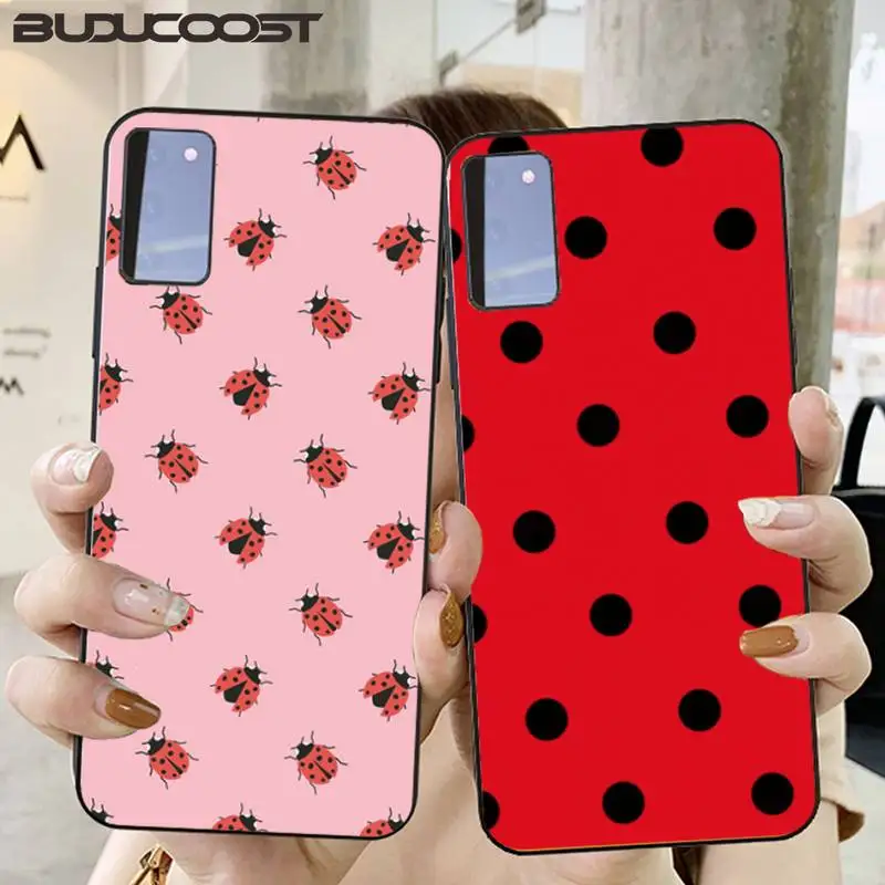 CUCI насекомых семи звезд &quotБожья коровка&quot чехол для телефона Samsung S20 plus Ultra S6 S7