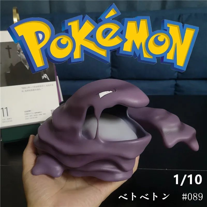 

Muk Action Figures Pokedex Pokemon GK Series Model Collection Desktop Decoration Animation Model