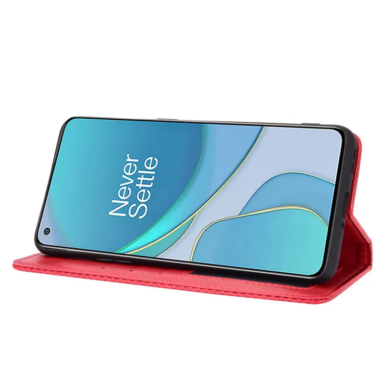 Подходит для oneplus 8T откидная крышка Магнитная защитная оболочка чехол-кошелек X 8