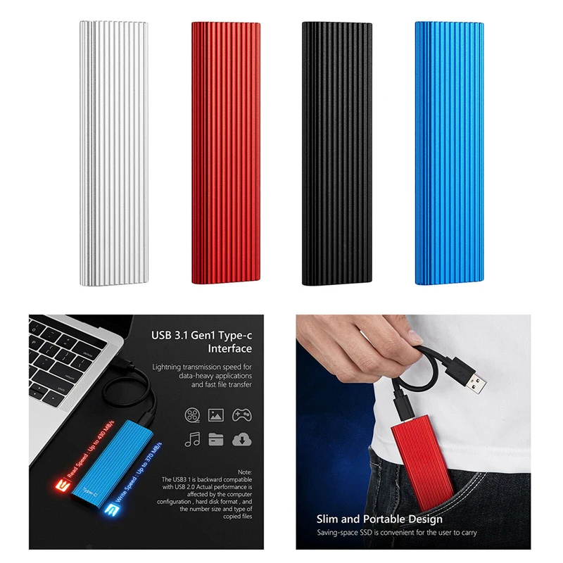 4tb 2tb external ssd 1tb mobile solid state hard drive usb 3 1 external ssd typc c portable hard drive ssd hd 2tb free global shipping