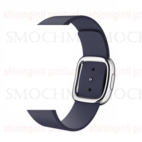Blue Modern Leather Smochm IWO 10 Bluetooth умные часы серии 1:1 IWO 8 Plus IWO 9 обновленный gps трекер спортивные умные часы для Apple iPhone Android - Цвет: Blue Modern Leather
