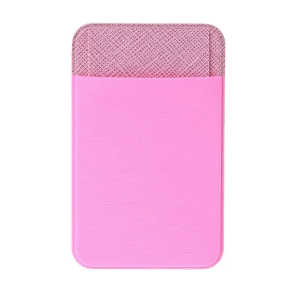 Fashion Elastic Adhesive Mobile Phone Wallet Credit ID Card Holder Sticker Case Pouch Pocket Cellphone Lycra Accessory | Багаж и сумки