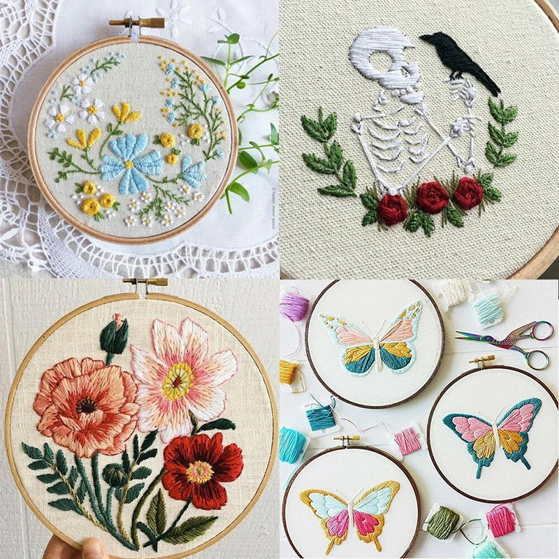 Magic Embroidery Pen Set Needle knitting Needles Tool Fancy Interchangeable Punch Tools Home Sewing Accessories | Дом и сад
