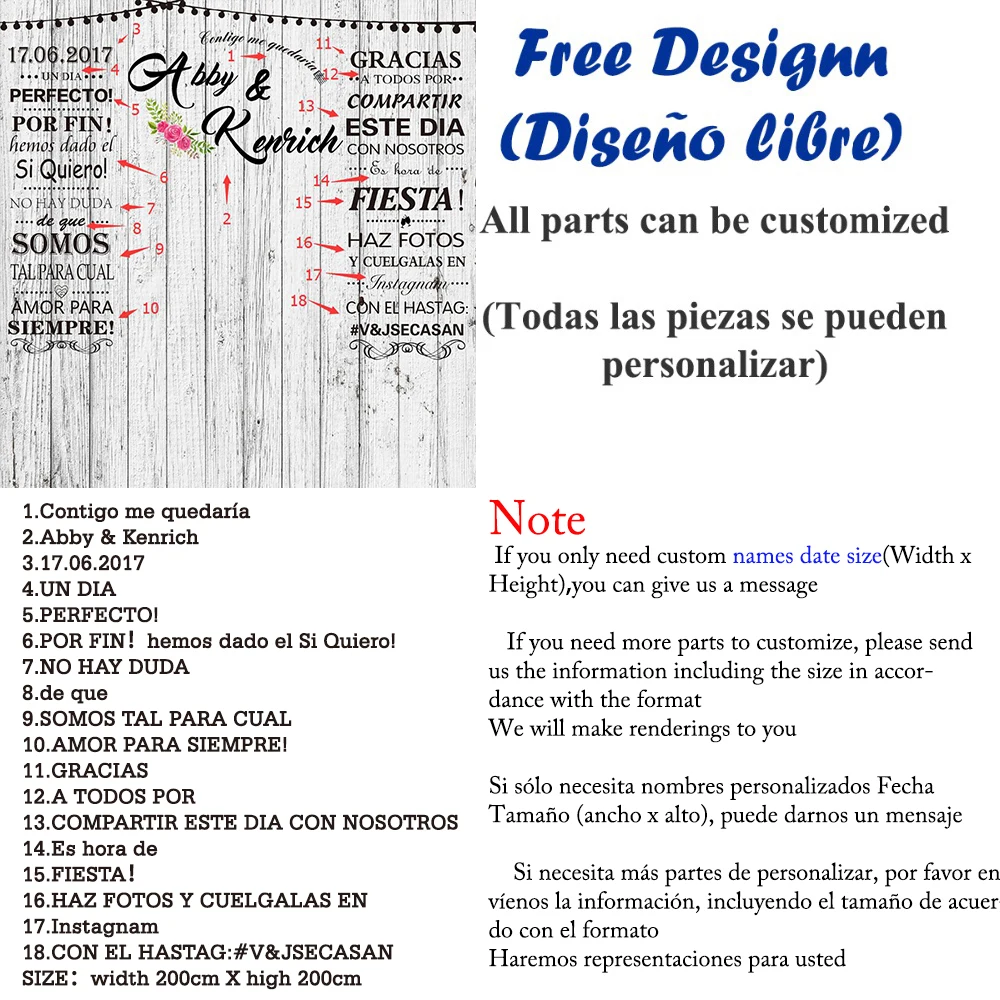 Allenjoy свадебный фон для фотосъемки на заказ белая деревянная Свадебная