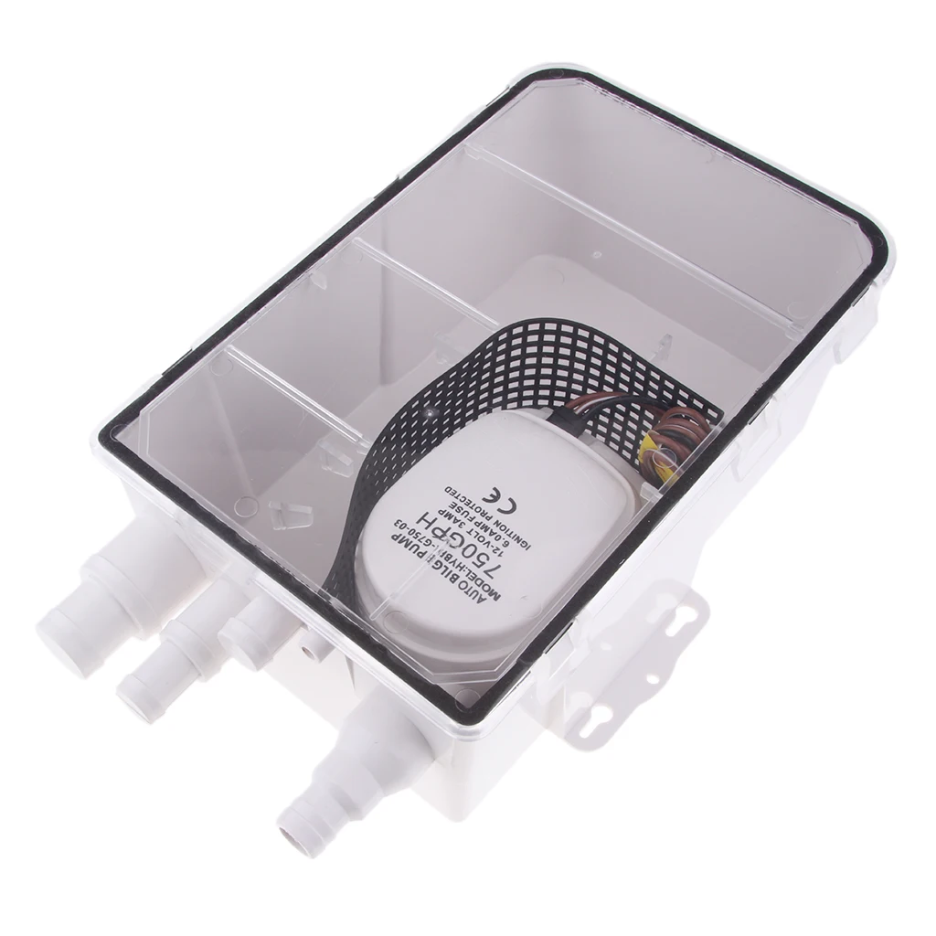 Насос для слива лодочного морского душа система душевого насоса 12 В 750 гфн