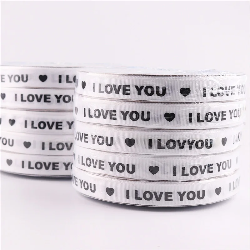 5 ярдов/фотоальбом с надписью love свадебные украшения ленты в рубчик сделай сам