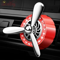 bling bling interior accessories car air freshener perfume mini fan cute auto air vent clip aromatherapy car styling