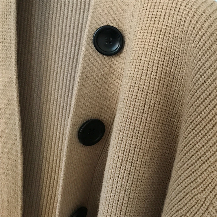 

Winter cardigans 2020 Autumn New Sweater Coat Women's Korean Sweaters cardiagns lady Lazy elegant Loose Thick Cardigan Long coat