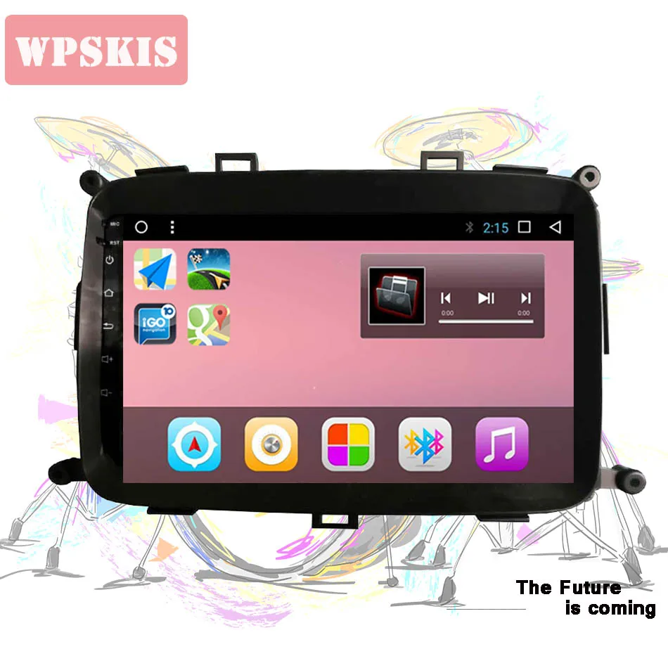 " Восьмиядерный Android 10,0 автомобильный dvd gps navi HU для Kia CARENS 2013 15 радио dvd-плеер с 4 Гб ram 64 Гб rom DSP RDS BT