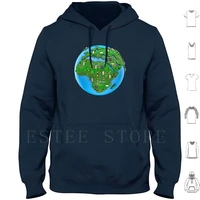 data earth hoodie long sleeve circuit board technology component computer processor science microchip motherboard
