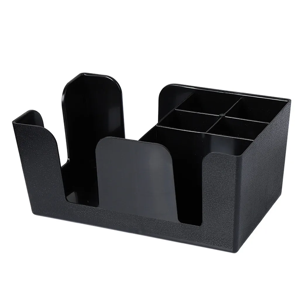 

Bar Storage Storage Box Bar Tidy Black For Restaurant For Straws Hotel KTV