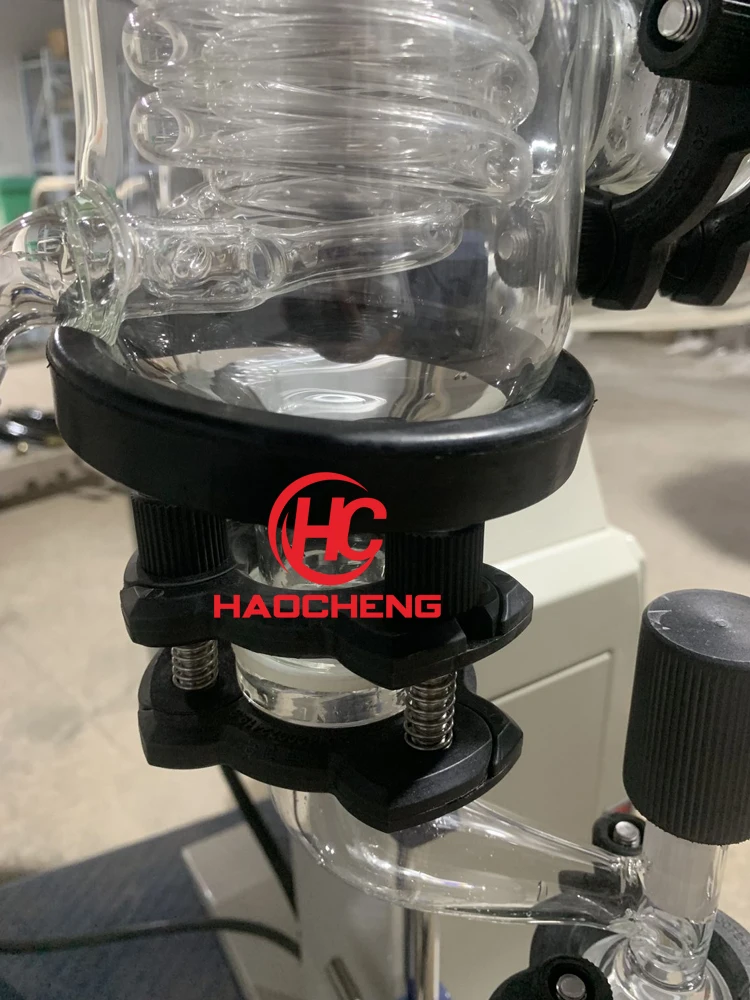 5L Электрический Лифт THC конопляная перегонка масла вакуумный роторный испаритель