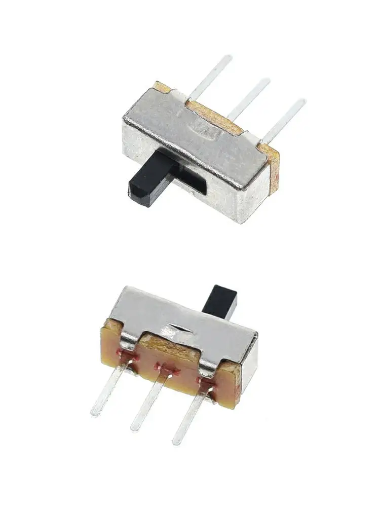 10 шт. прерыватель ВКЛ-ВЫКЛ мини ползунковый Переключатель SS12D00 SS12D00G3 3pin 1P2T 2