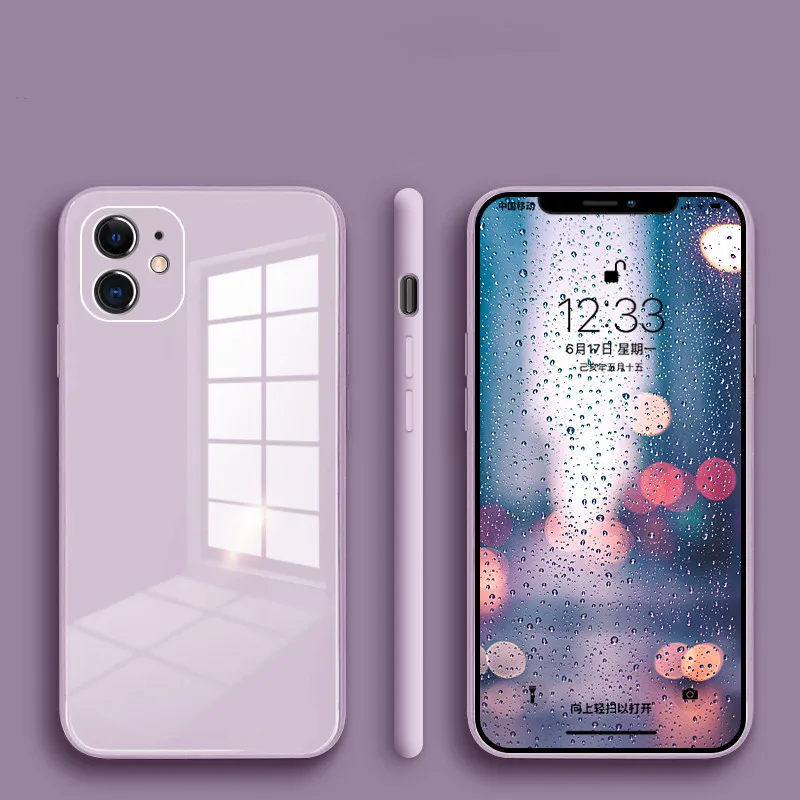 Чехол из закаленного стекла для IPhone 11 Pro Max XS XR X 8 7 Plus SE 2020 SE2 оригинальный защитный