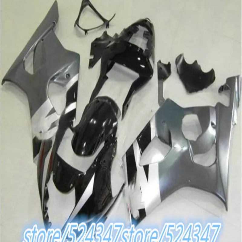 

New ABS Motorcycle fairing kit For SUZUKI GSXR1000 K3 2003-2004 year Bodywork Injection mold silver black