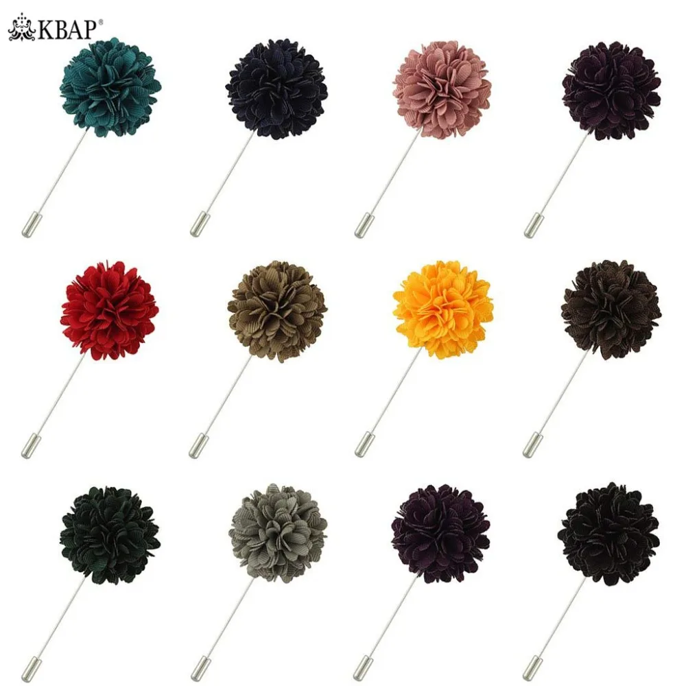 Мужская и женская брошь ручной работы Винтажная цветок на лацкан для свадьбы