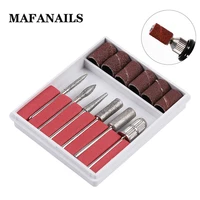 th01 manicure articles 6 pcs alloy grinding head 6pcs sand ringgrinding needle diamond grinding rod grinding machine special