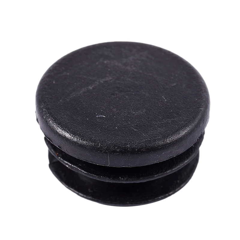 

12 Pcs Chair Table Legs 22mm Dia Cap Round Ribbed Tube Tubing Insert