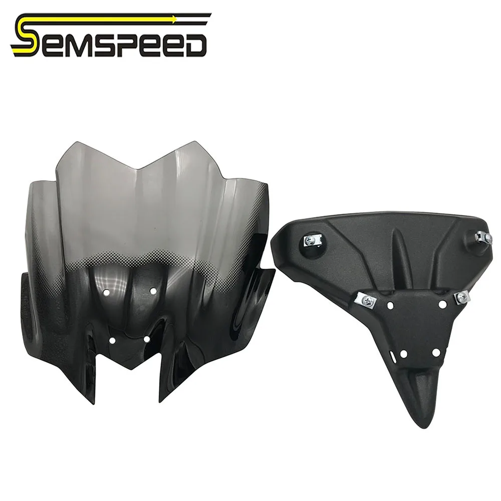 SEMSPEED 2 шт Мотоцикл CB650F лобовое стекло ветровое Защита для Honda CB 650F 2014-2019 2020 2016 2017 2018