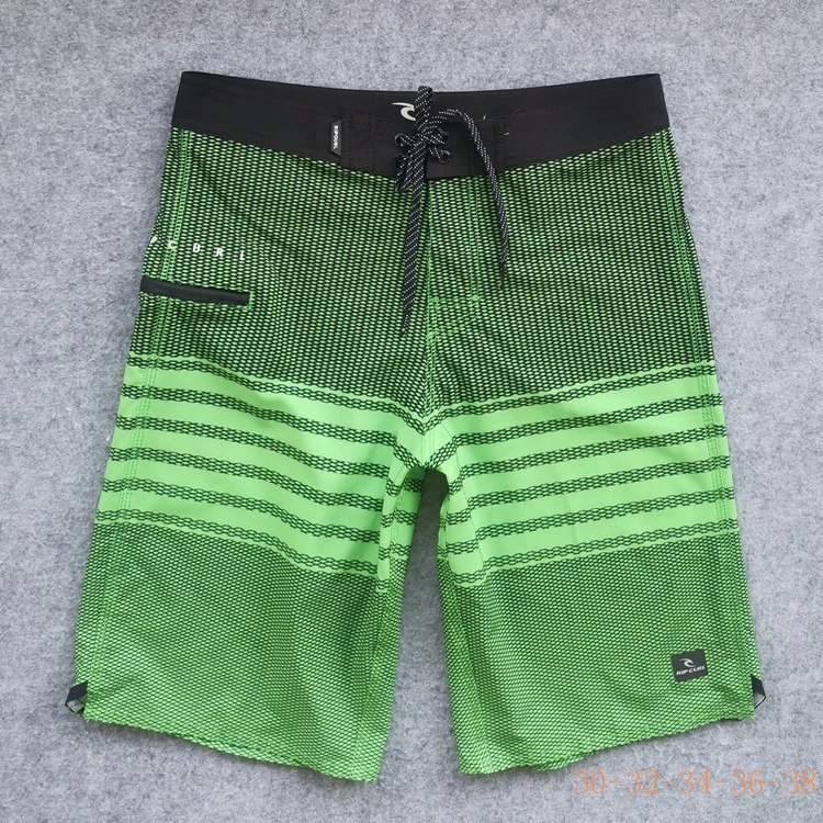 

New Rip Curl 18'' Board Shorts Waterproof Beach Fitness Gym Boardshorts Mens Summer Quick Dry Boxer Elastic