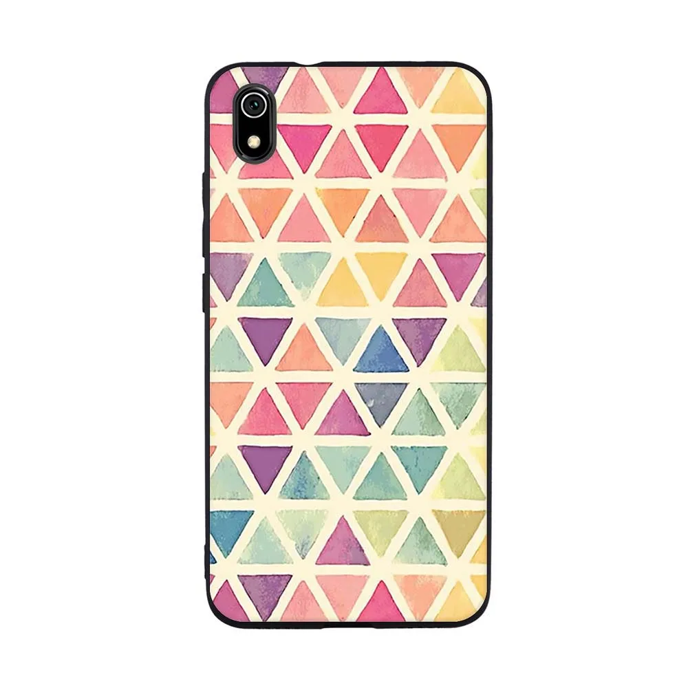 

For Redmi 7A 7 A Case Soft TPU Silicone Case For Redmi 7A Redmi7a Cover Floral Patterned Coque For Xiaomi Redmi 7A Cover Capa