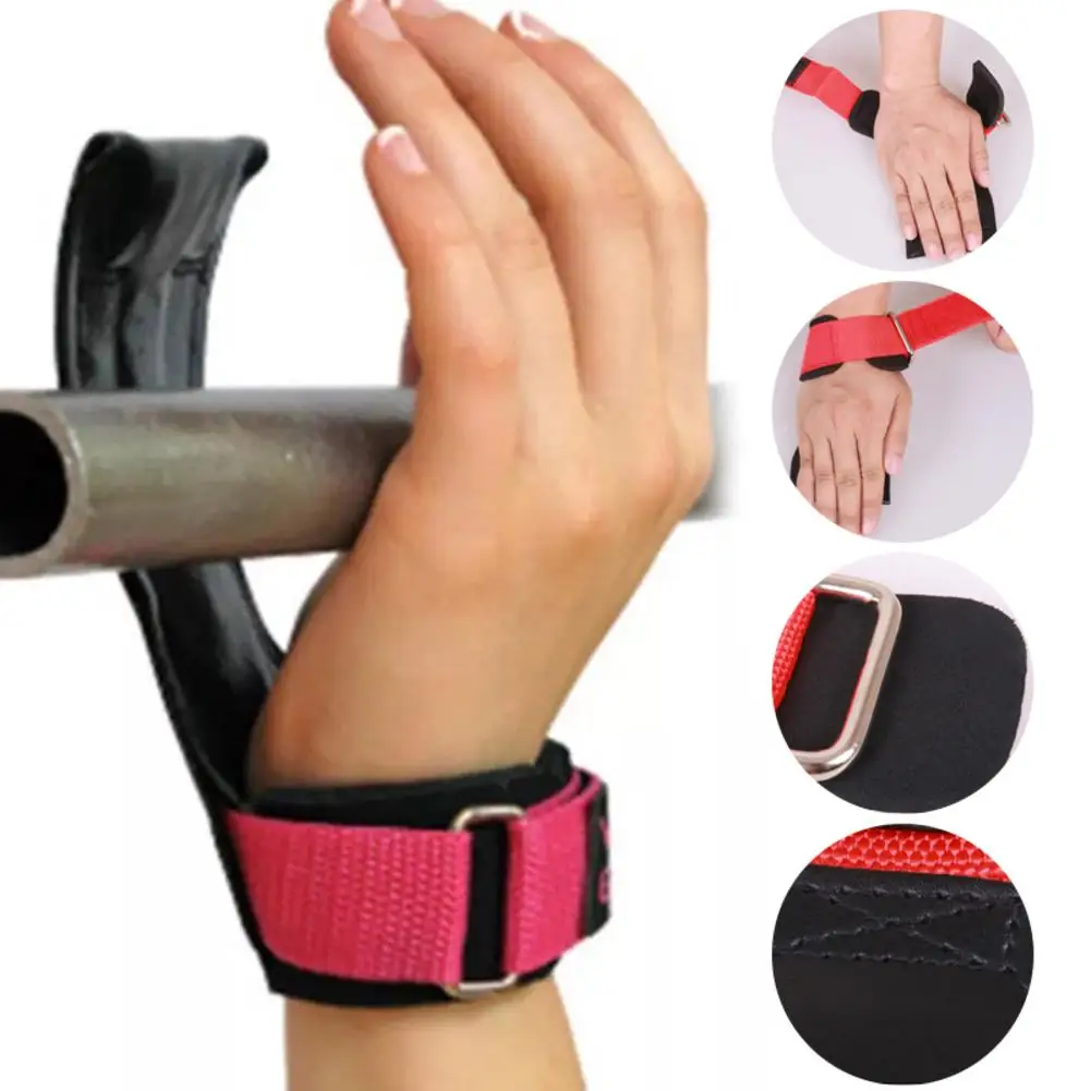 1 Pair Weight Lifting Gloves For Horizontal Bar Gym Fitness Sports Body Building Gymnastics Grips Hand Protector | Спорт и