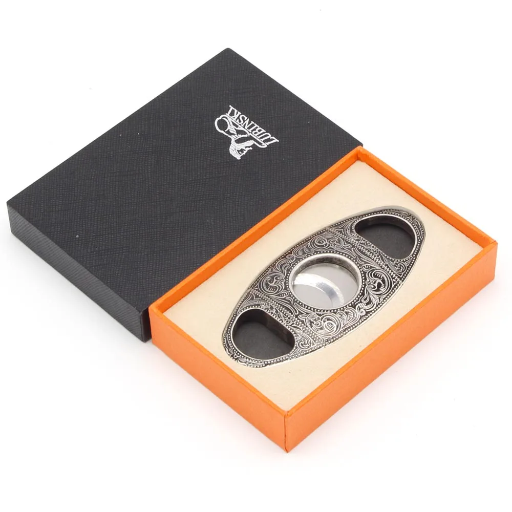 Резак для сигар из нержавеющей стали Острые Ножницы карманные аксессуары с