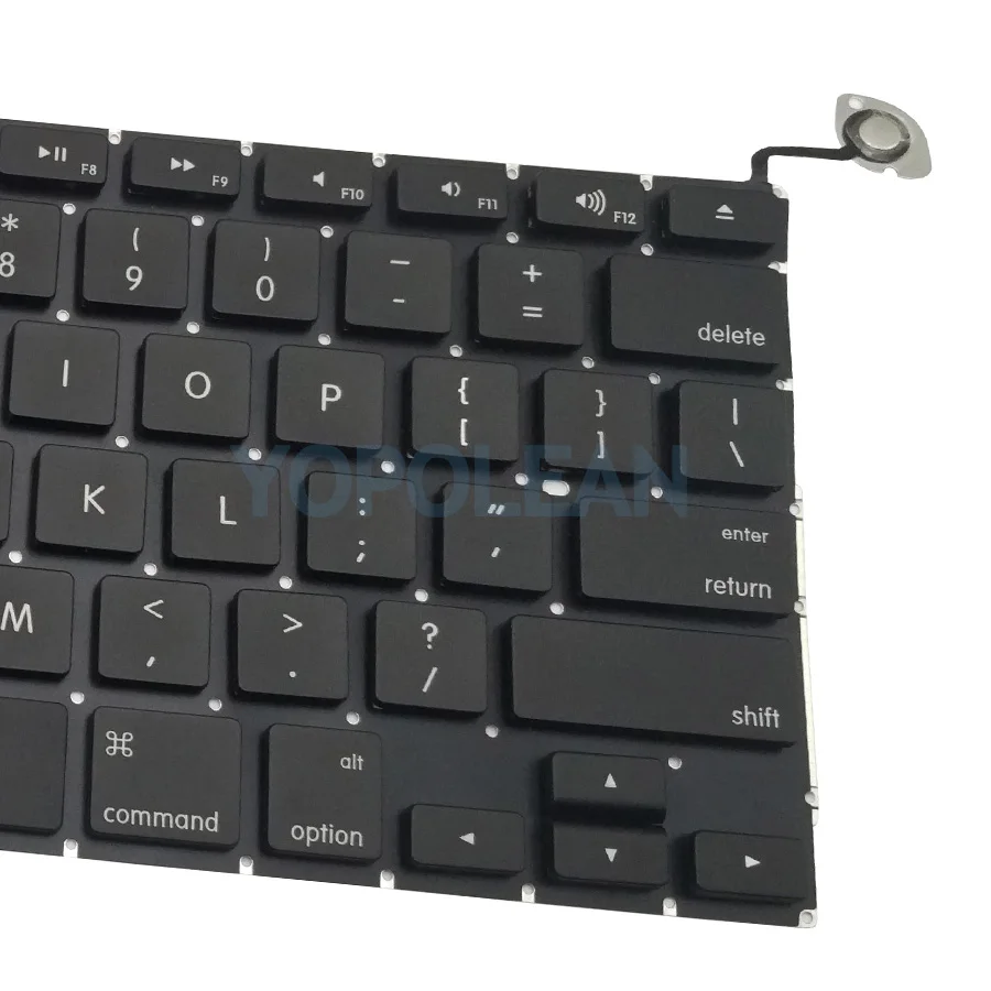 Новая английская клавиатура с винтом и инструментом для Macbook Pro 13 дюймов A1278 2009 2010