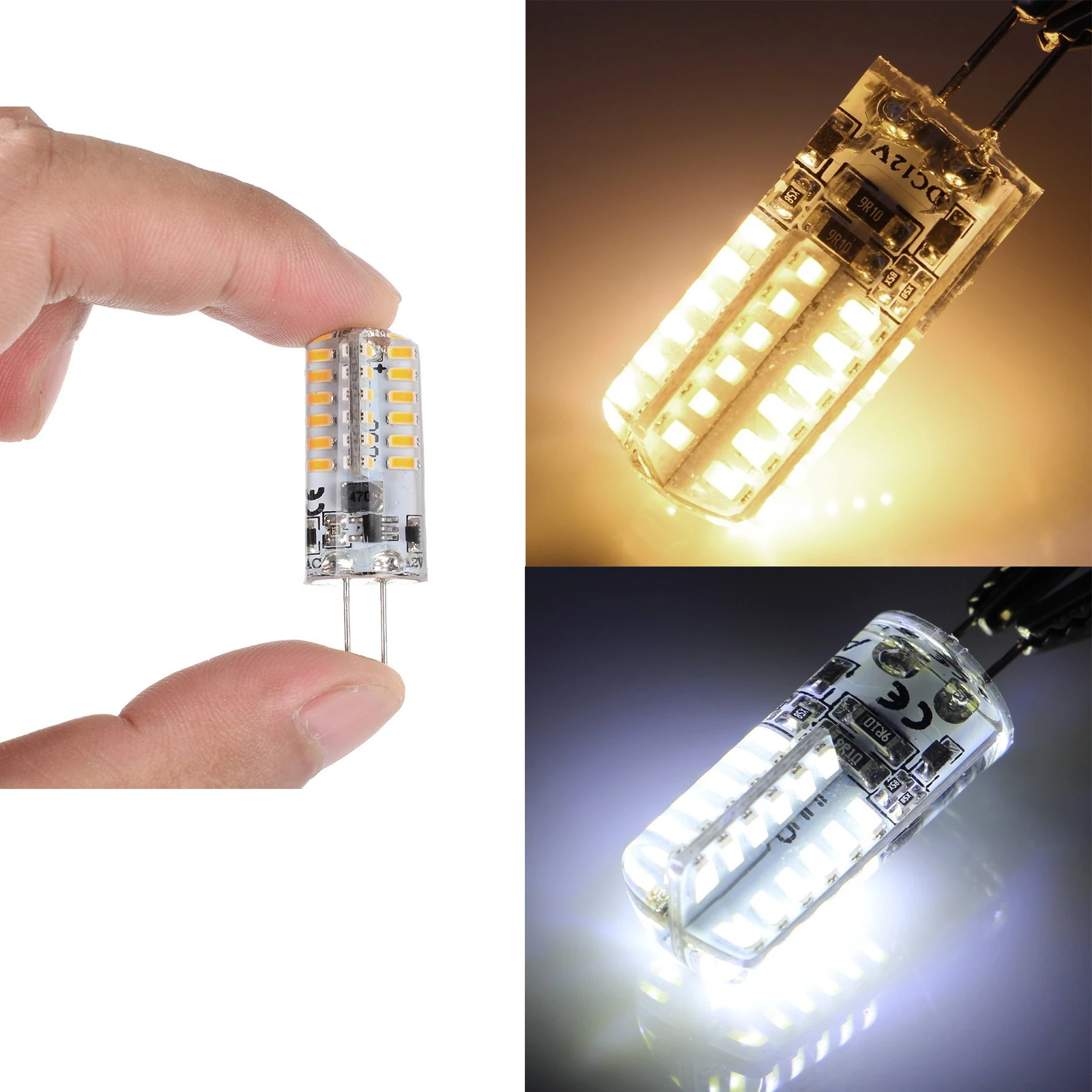 Цоколь G4 светодиодсветильник лампа переменного тока/12 В тока 360 в эквивалентная