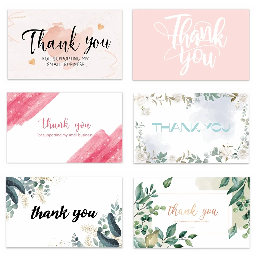30PCS &quotThank You For Your Order" Cards Beyond Grateful Labels Small Businesses Inserts Gorgeous Appreciate Package Gifts | Дом и сад