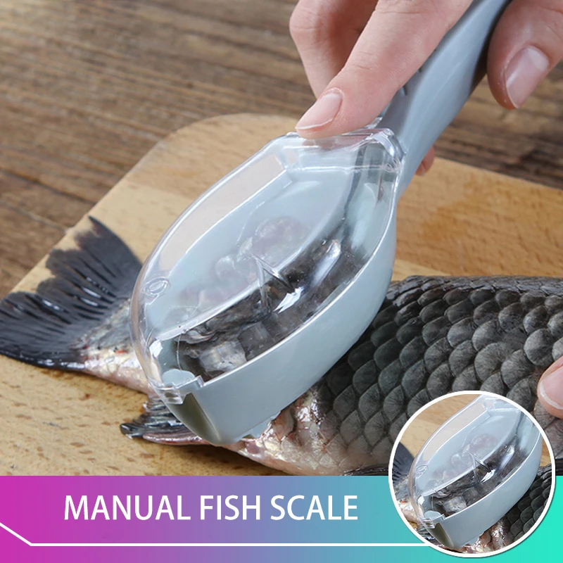

Fast Scraping Fishing Scales Craping Planing And Killing Fish Manual Scale Scraping Household Kitchen Gadgets Scale Removal