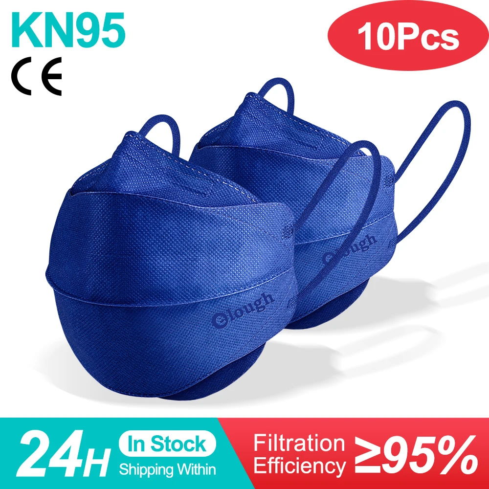 Elough 4D ffp2 CE маска kn95 сертифицированные цветные маски mascarilla fpp2 подтвержденные