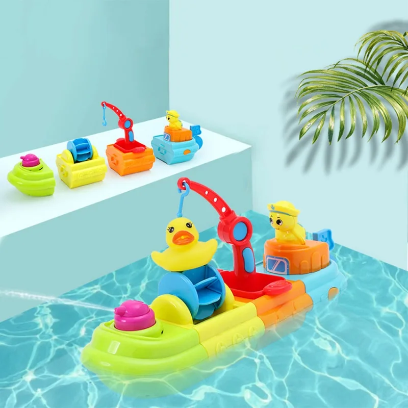 Плавающая игрушка для купания с распылителем плавающая вода игрушки детей