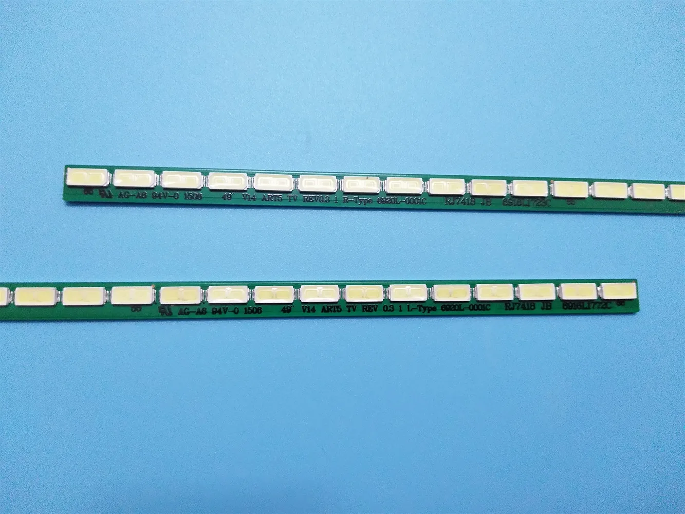 Светодиодная лента для подсветки 2 шт. LG 49UB8800 49UB8200 49UF695V 6922L-0128A 6916l1722B 6916l1723B 49UB8300