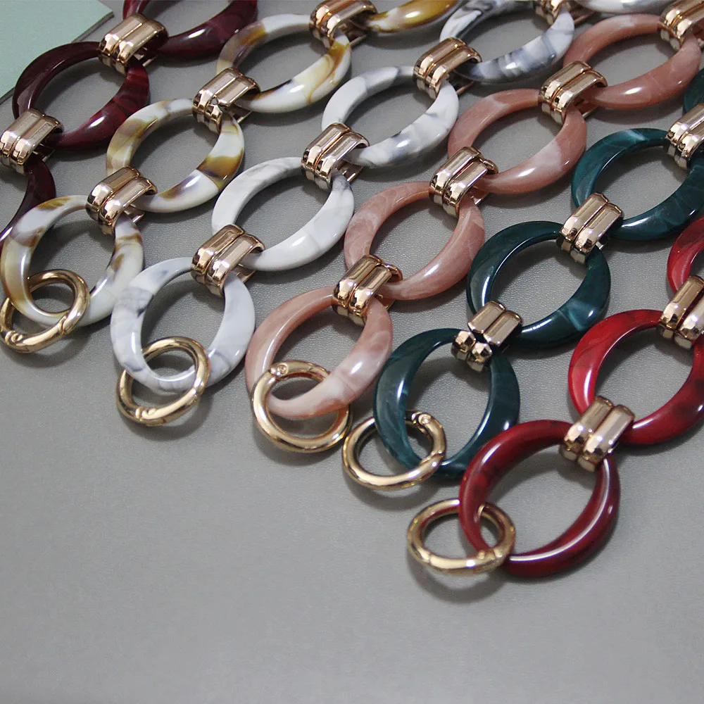 Винтажная сумка через плечо со сменной цепочкой акриловый ремешок на кошелек