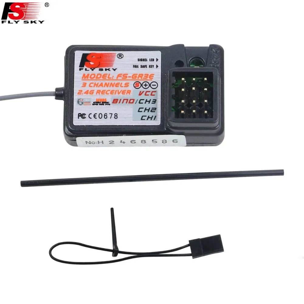 1 шт. Flysky FS-GT2B 2,4G 3CH пистолет RC передатчик и GR3E приемник W/аккумулятор TX+ USB кабель зарядного устройства для вертолета лодки
