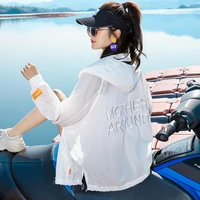 womens sun protection clothing new korean version of the sun protection shirt short thin coat loose casual breathable
