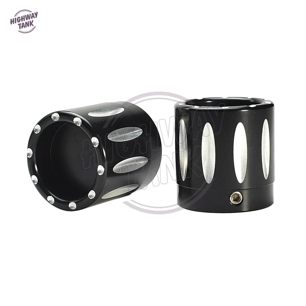 Мотоцикл 29 мм передняя ось Крышка Болт чехлы Чехол для Harley Touring Electra Glide Street Glides Road