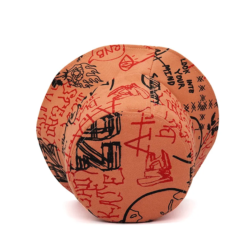 

2021 New Fashion Letter Bucket Hat Women Summer Casual Streetwear Sun Hat Big Brim Foldable Beach Fisherman Hat