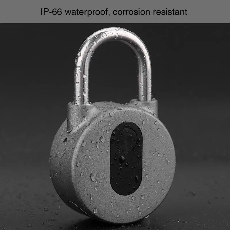 Блокировка отпечатков пальцев Противоугонный замок умный безопасности без