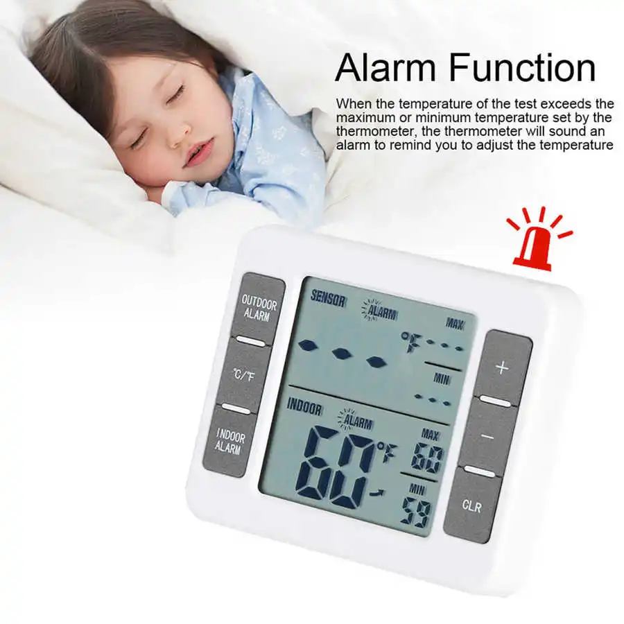 Лидер продаж беспроводной цифровой термометр для морозильной камеры датчик