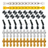 foosball parts replacement soccer table game for adult table accessories 26 player2 score16 bearings8 handles for 55 table