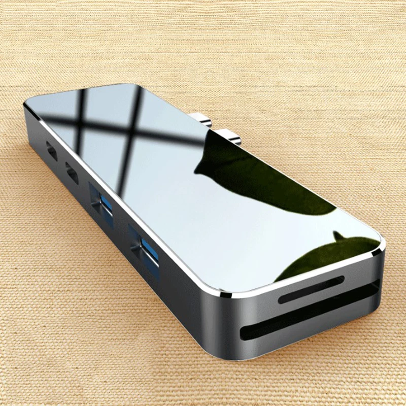 Получает выгоду концентратор USB + кард ридер Ma c Book Pro док станция для ноутбука| |