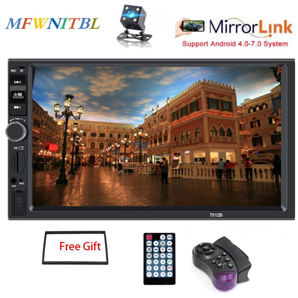 Автомагнитола LTBFM 7 &quotHD 2 Din с сенсорным экраном Bluetooth USB AUX | Автомобили и мотоциклы