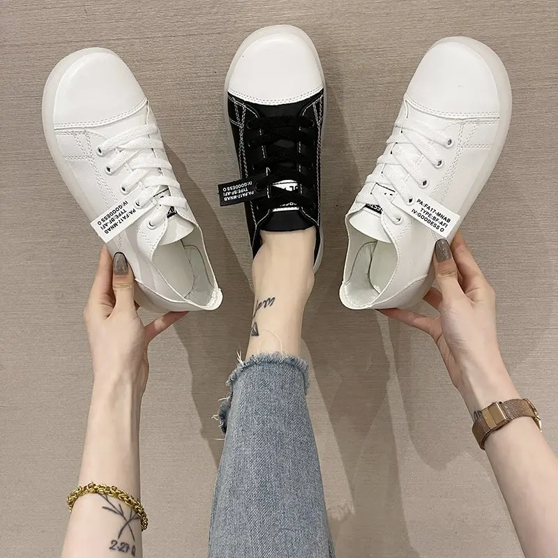 

Korean Shoes Female Footwear Autumn Soft Casual Sneaker Espadrilles For Women Round Toe Shallow Mouth 2021 Comfortable Dress Fal