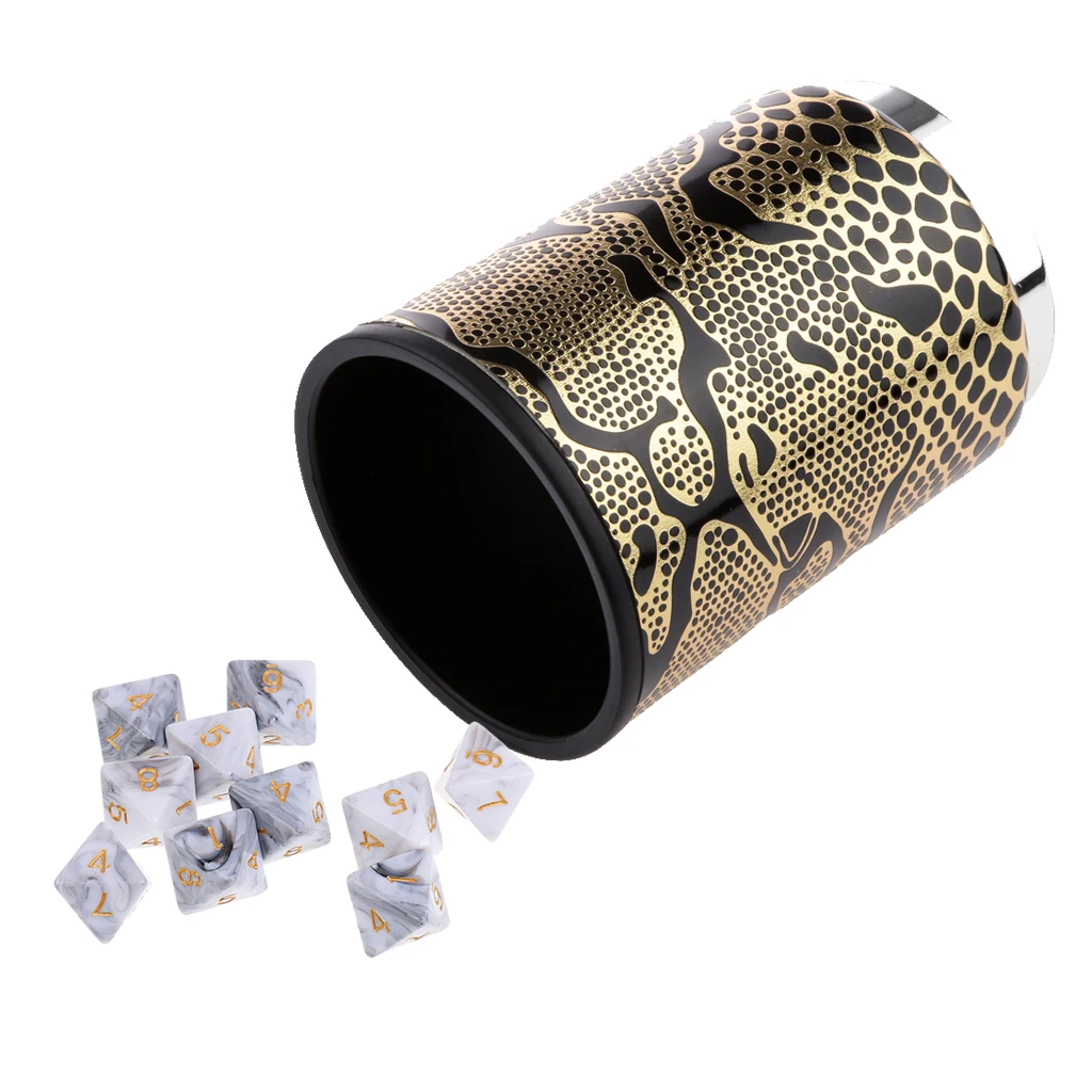 7 шт. акриловые многогранные кости D4 D20 вечерние игрушки для игры в Подземелья и