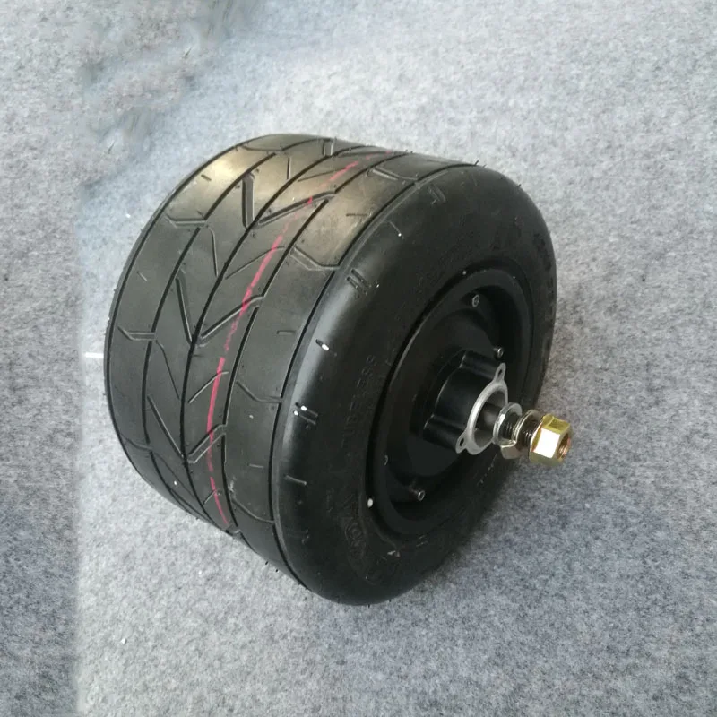 

10 inch brushless fat air tire 10x6-5.5 electric scooter wheel motor